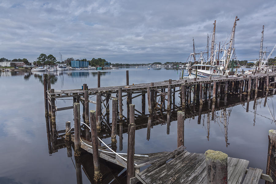 Harbor Work Photograph by Jon Glaser