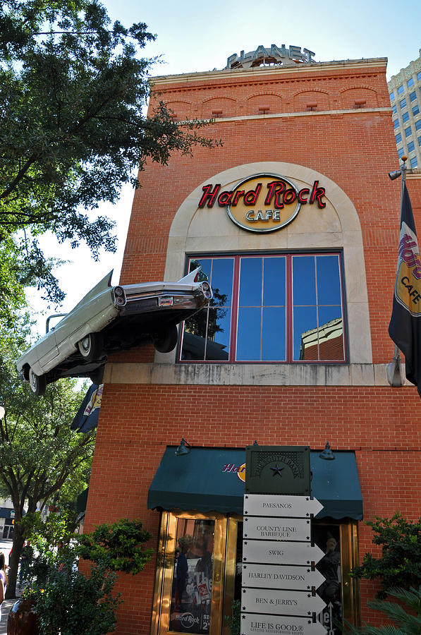 Hard Rock Cafe San Antonio Photograph by David Dittmann