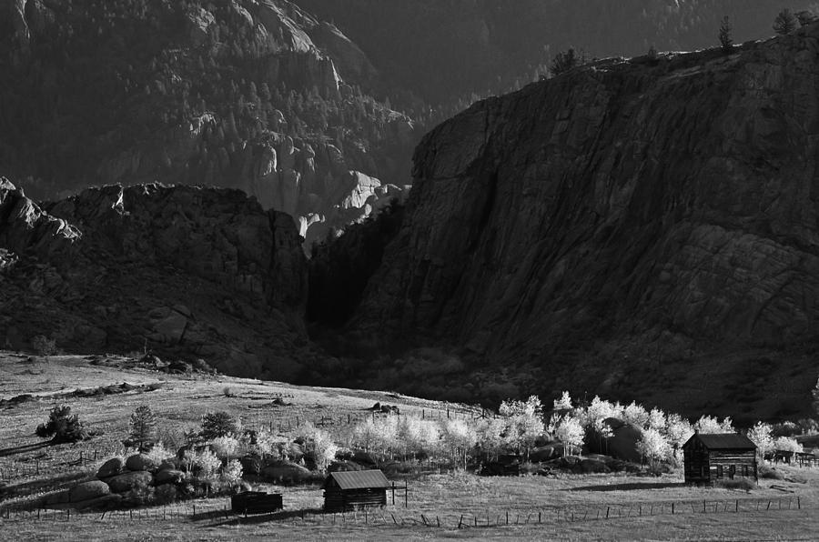 Colorado Photograph - Hard Times black and white by Mike Bennett Colorado Photograph - Hard Times black and white by Mike Bennett