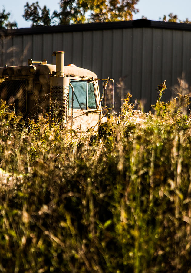 Truck Photograph - Hard Work on the Farm by Parker Cunningham