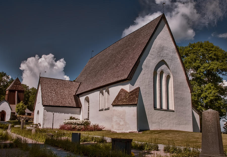 Harkeberga church Photograph by Leif Sohlman