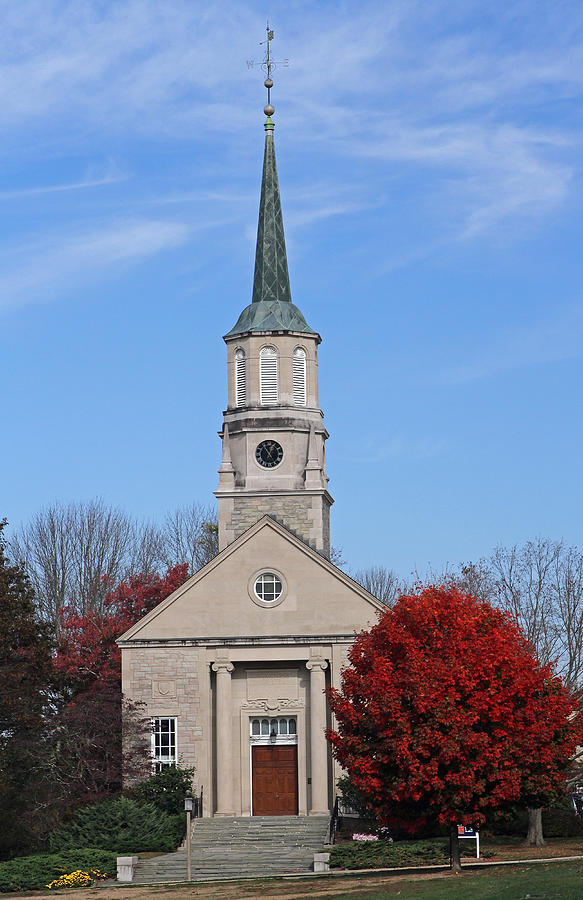 Harkness Chapel at Connecticut College Photograph by Juergen Roth