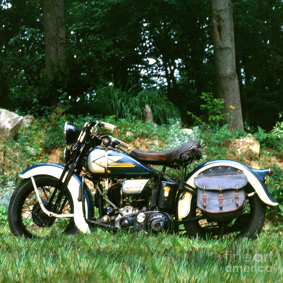 Harley Davidson 1935 Photograph by Allan Sprecher | Fine Art America