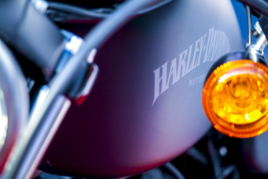 Summer Photograph - Harley Davidson by Jijo George