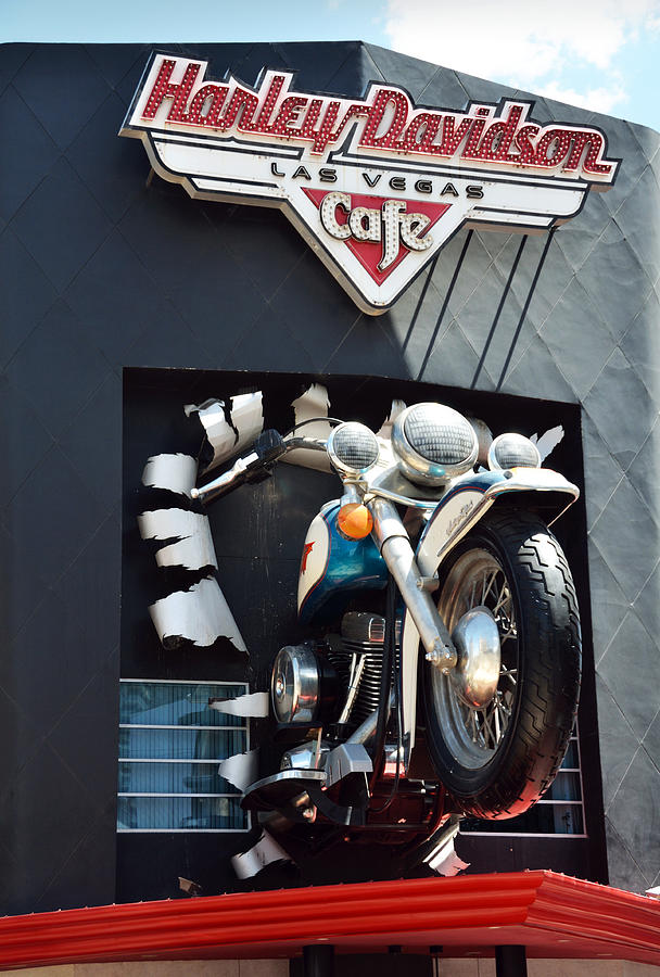 Harley Davidson Las Vegas Photograph by RicardMN Photography