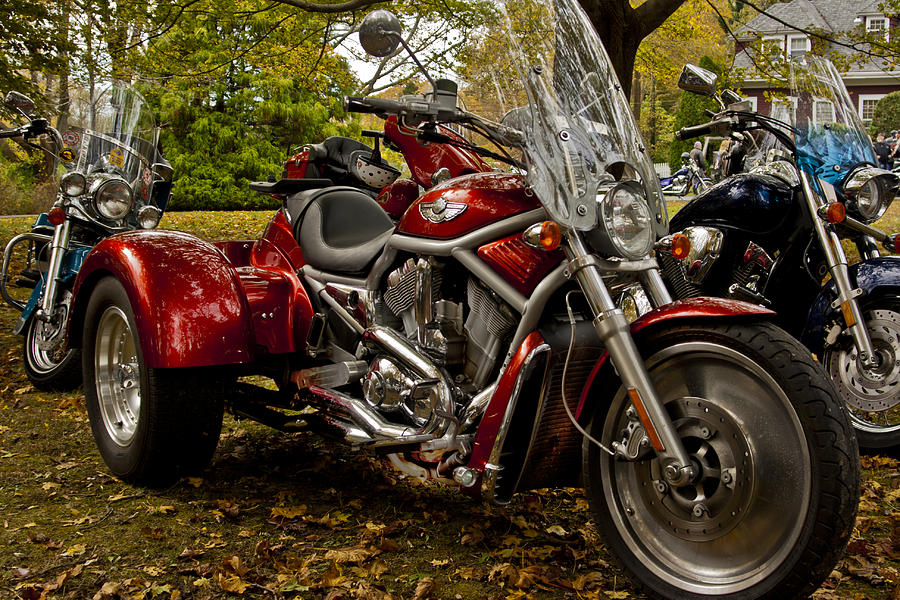 Harley Davidson Trike Photograph