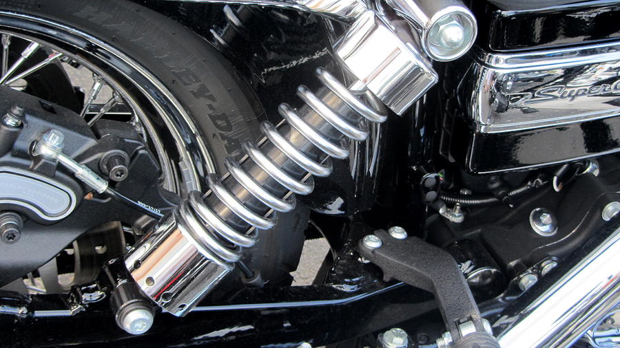 Harley Engine Close-up 2 Photograph by Anita Burgermeister