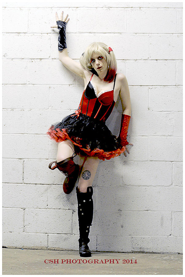 Cos Play Pyrography - Harley Quinn by CSH Photography