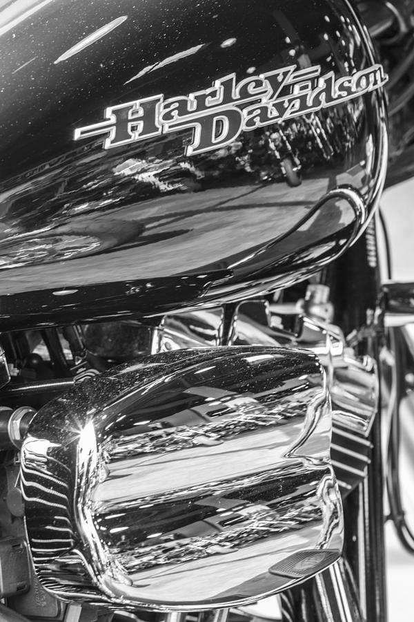Harley side engine Photograph by John McGraw