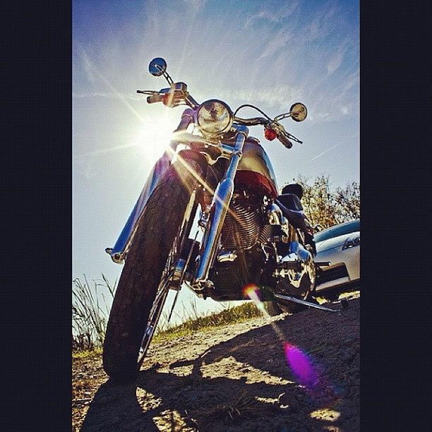 Harleydavidson Photograph - #harleydavidson by Jacqueline Anderson-Mendoza