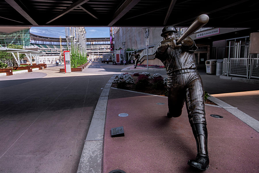 Harmon Killebrew Statue And Target Field Photograph