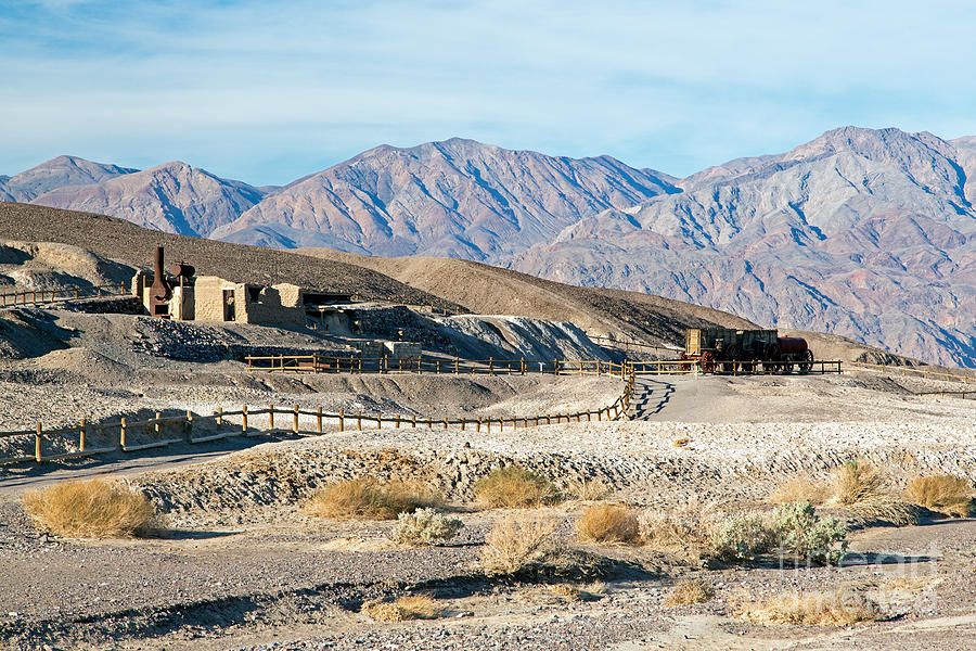 Harmony Borax Works Death Valley National Park Photograph by Fred Stearns