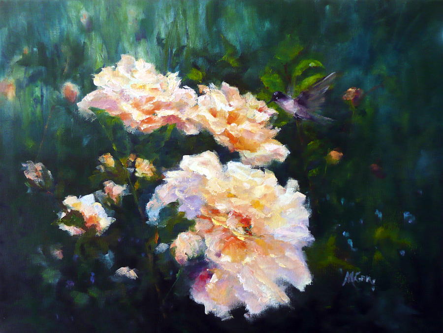 Rose Painting - Harmony by Marie Green