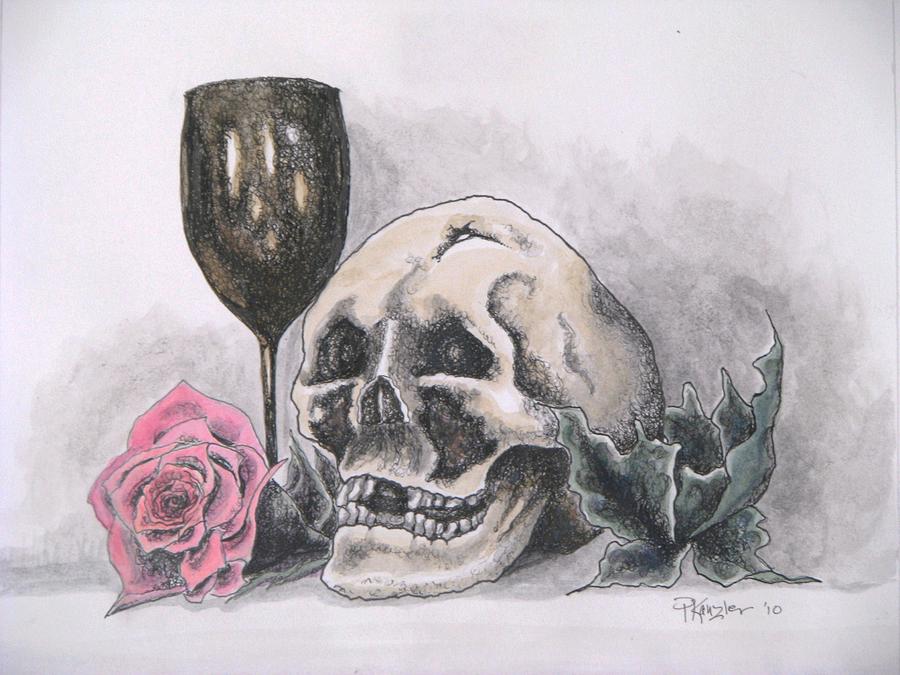 Harold and the Rose Mixed Media by Patricia Kanzler