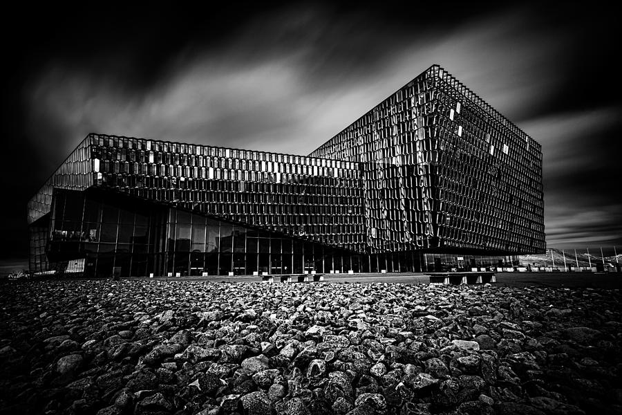 Harpa Concert Hall in Reykjavik, Iceland Photograph by Ian Good