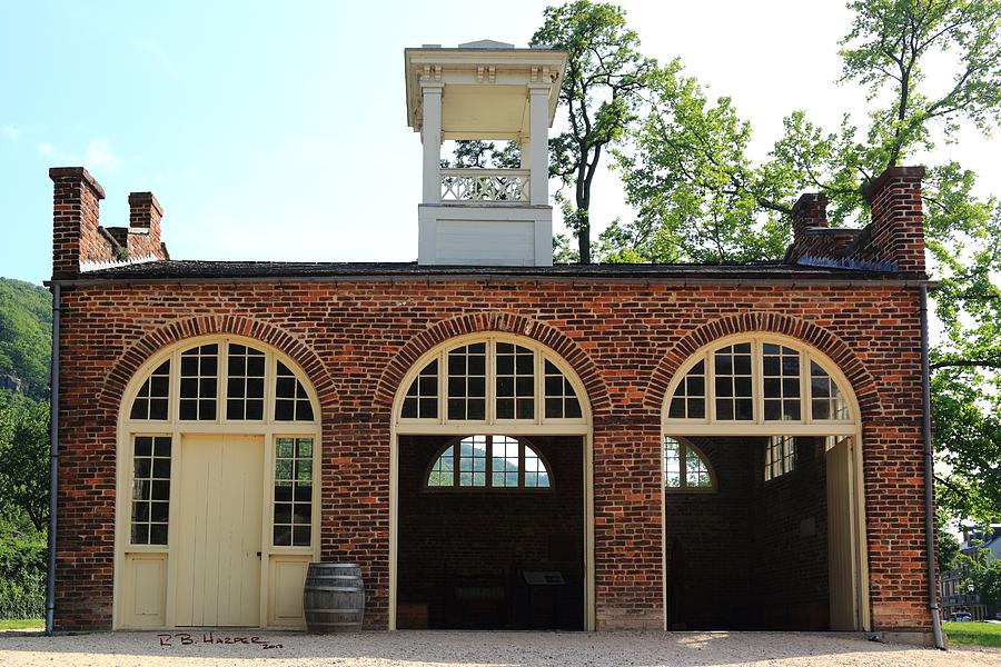 Harpers Ferry Fire Station Photograph by R B Harper
