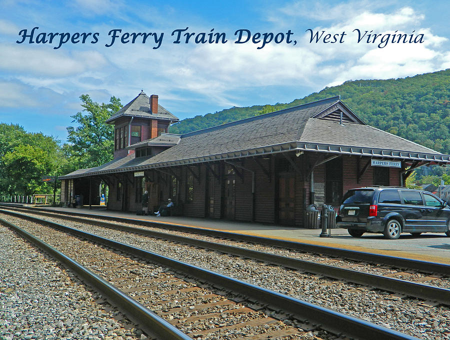 Harpers Ferry Train Depot II Photograph by Emmy Vickers