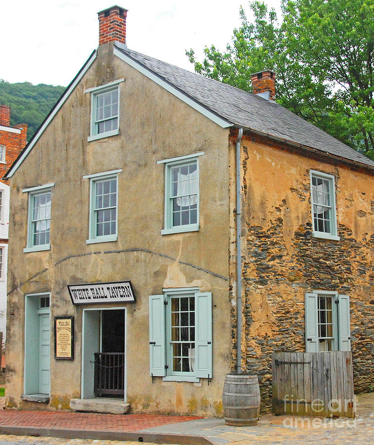 Harpers Ferry - White Hall Tavern Photograph by Cindy Manero