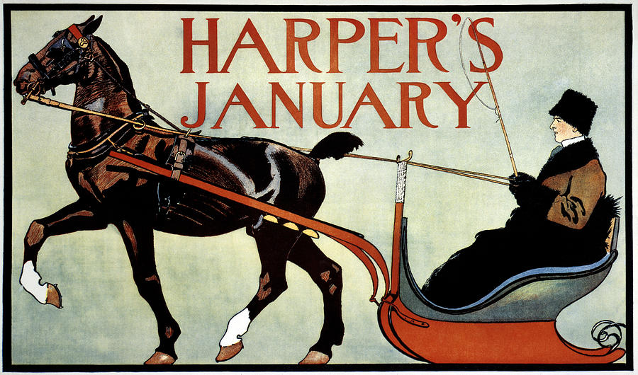 Harpers Magazine, 1899 Drawing by Granger