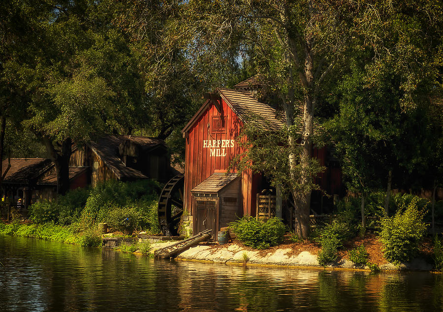 Harpers Mill Photograph by Linda Tiepelman