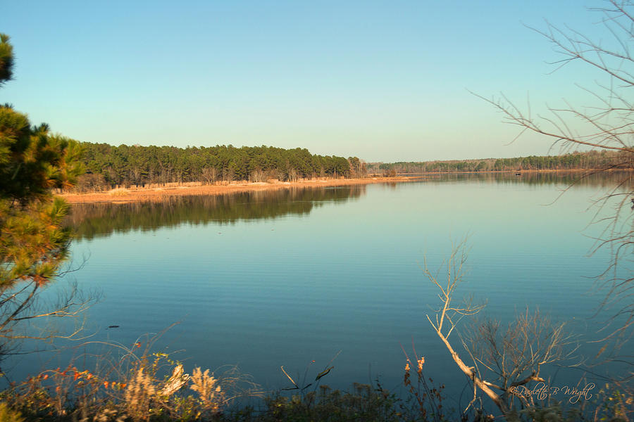 Harris Lake Reflections Photograph by Paulette B Wright - Fine Art America