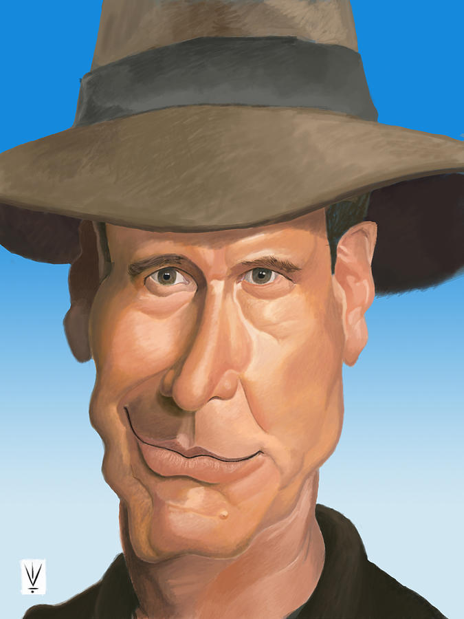 Harrison Ford Digital Art by Vivek Kamlekar - Fine Art America