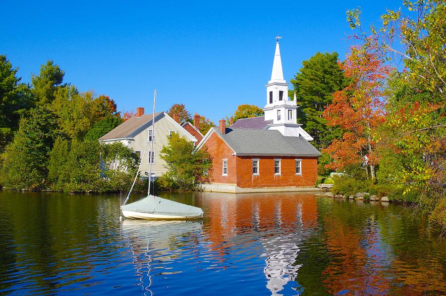 Harrisville Library Photograph by Philip Derrico Fine Art America