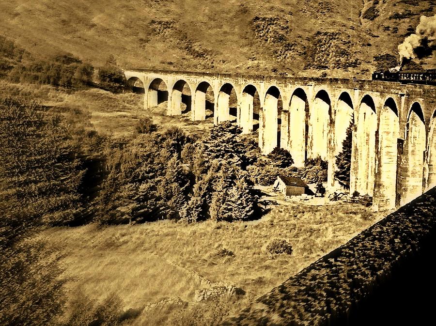 Harry Potter Photograph - Harry Potter Viaduct  Glenfinnan Scotland by Bill Lighterness