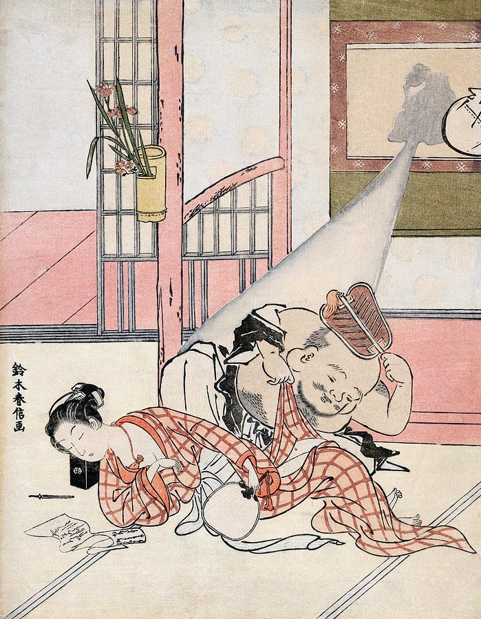 Harunobu Daikoku, C1767 Painting by Granger