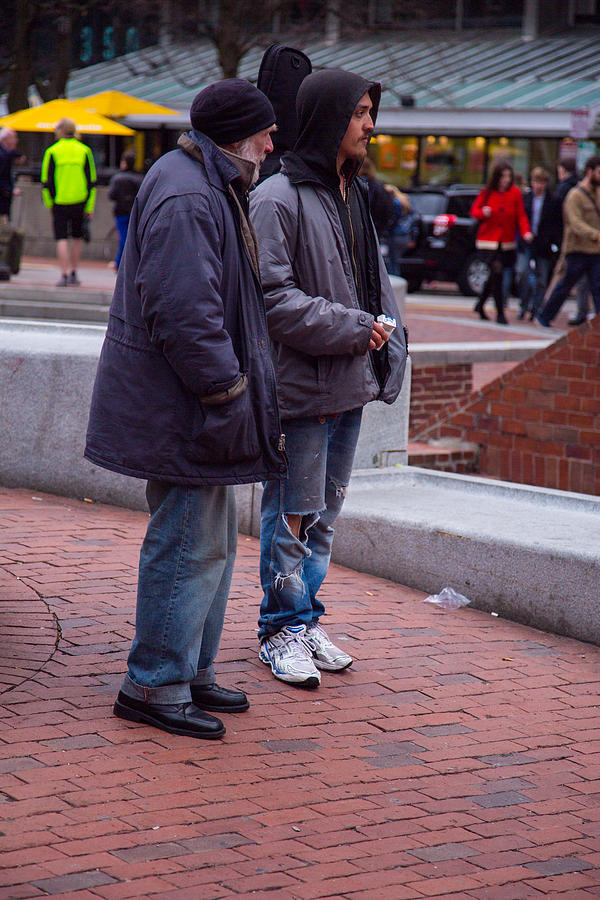 Harvard Watchers Photograph by Allan Morrison