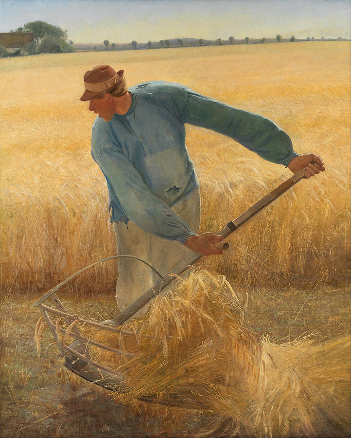 Summer Painting - Harvest by Laurits Andersen Ring
