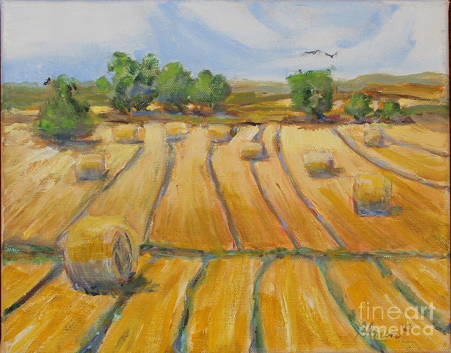 Harvest Painting by Patricia Amen