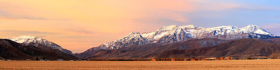 Fall Photograph - Harvest Sunrise by Wasatch Light