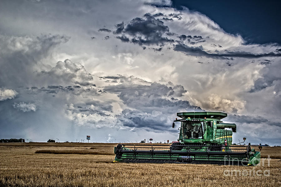 Harvest Time Photograph by Jim McCain