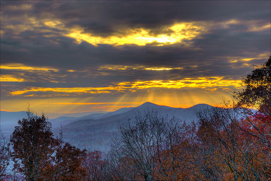 Harvey's Knob - MP 90.0 - 08848-52 Photograph by Byron Spencer