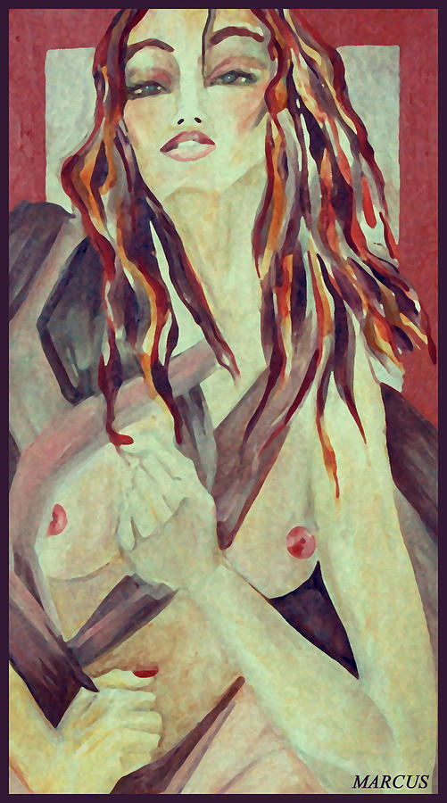 Hashani Detail Painting by Leslie Marcus Hashani Detail Painting by Leslie Marcus
