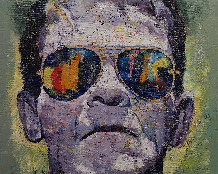 Frankenstein Painting by Michael Creese