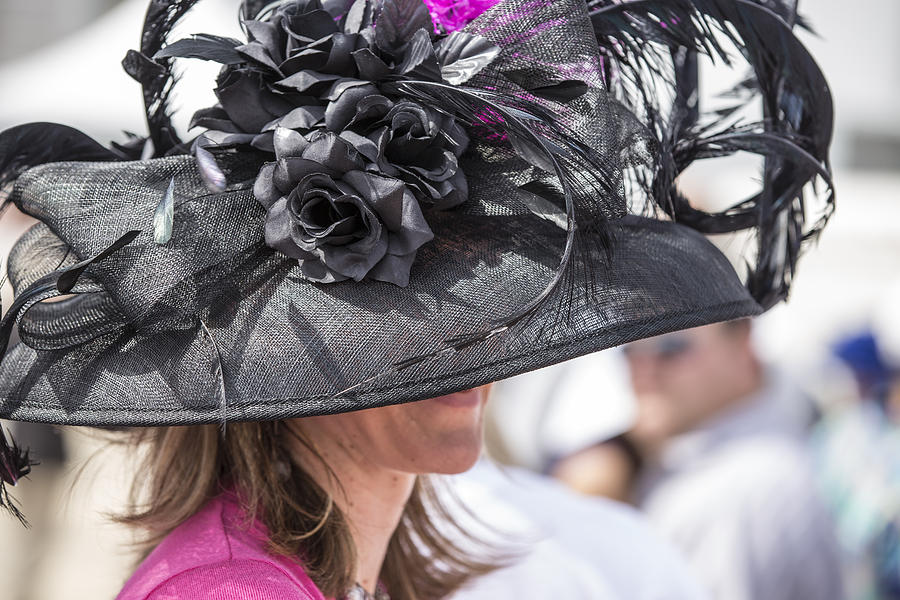Hat at 2014 Kentucky Derby Photograph by John McGraw