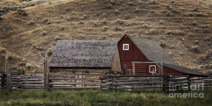 Hat Creek  Ranch Photograph by Inge Riis McDonald
