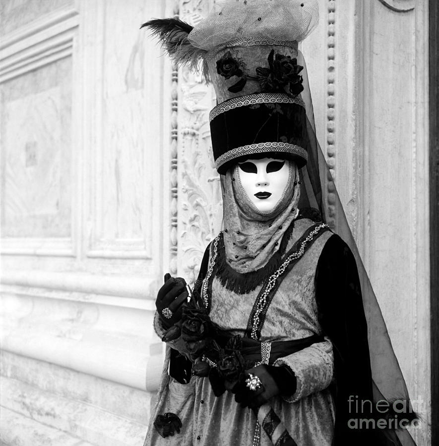 Hat mask Venice Photograph by Riccardo Mottola