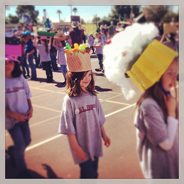 Hat Parade. #catholicschoolsweek Photograph by Chris Faddis