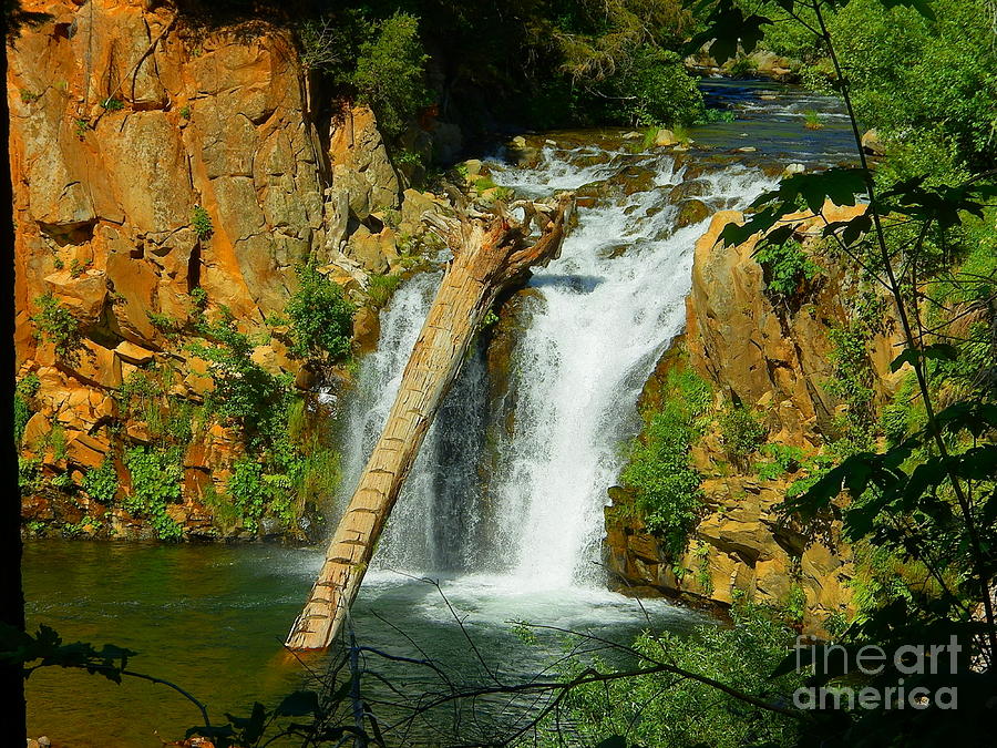 Hatchet Creek Falls - Scenic California Photograph