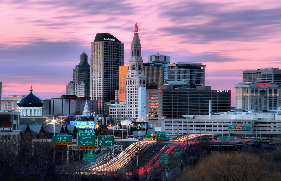 Hartford Connecticut Photograph by Andrea Galiffi