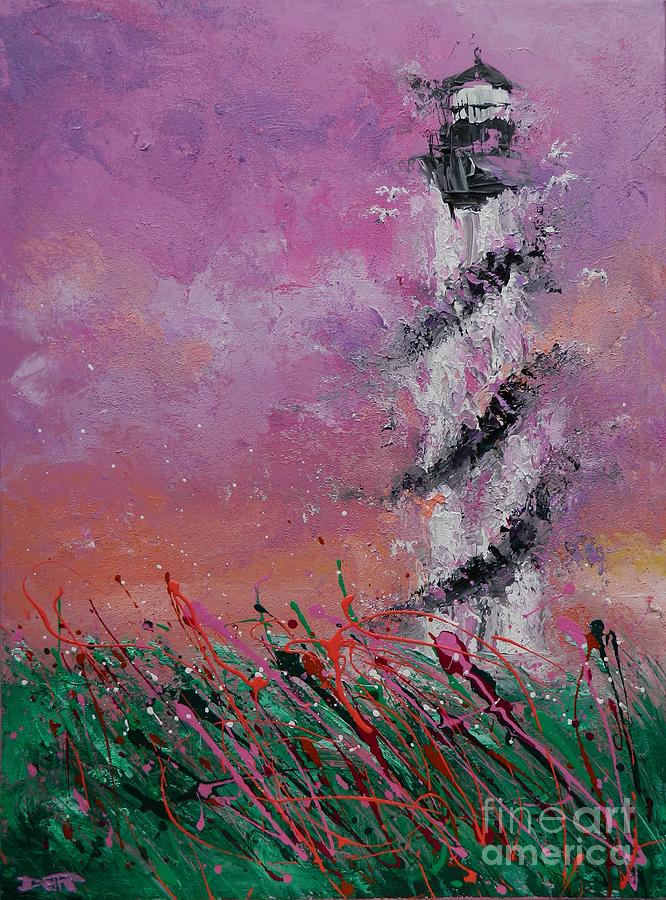 Hatteras in Spring Painting by Dan Campbell