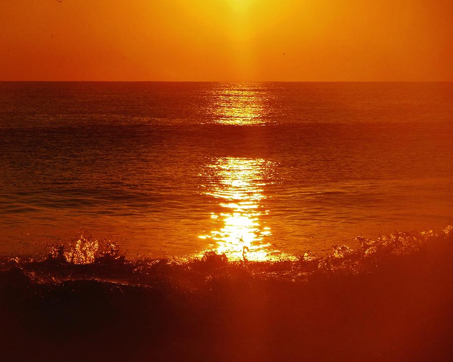 Sunset Photograph - Hatteras Island Sunrise 12 10/2 by Mark Lemmon