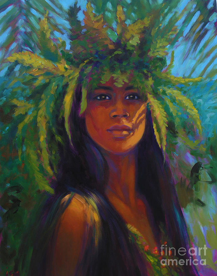 Hawaiian Painting - Haumea  by Isa Maria
