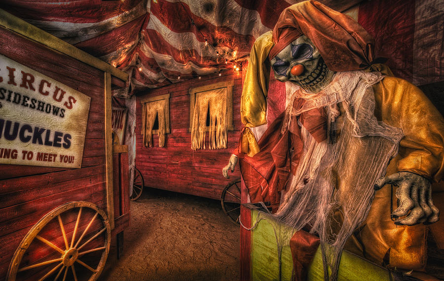 Haunted Circus Photograph by Daniel George