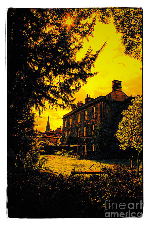 Tree Photograph - Haunted House In Peak District - England by Doc Braham