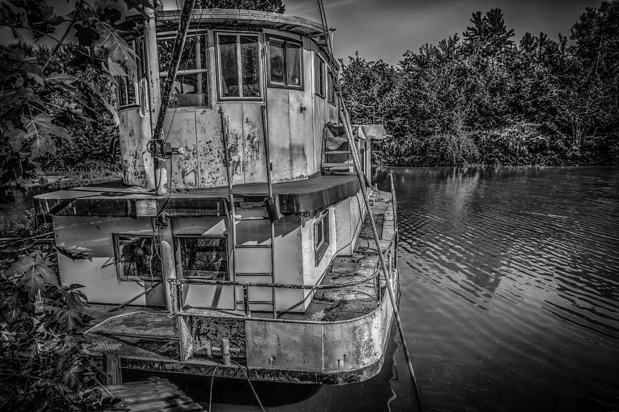 Haunted Houseboat Photograph by Ray Congrove