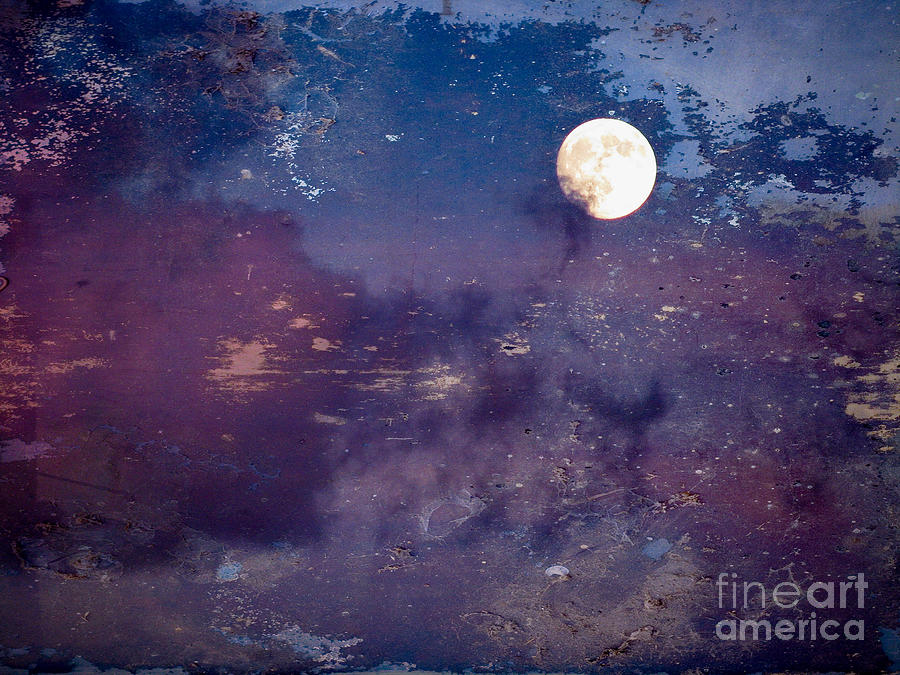 Haunted Moon Photograph by Roselynne Broussard